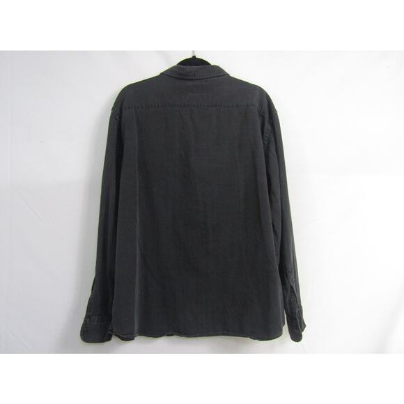 UNTUCKit Black Shirt Button Mens XXL Minimal Neutral Outdoor Sporty - Picture 3 of 5